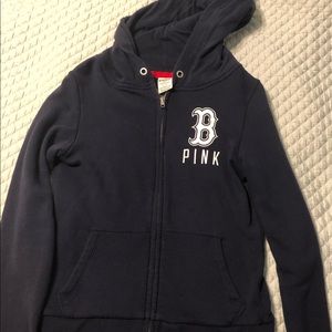 Victoria’s Secret zip up hoodie. Boston Red Sox.